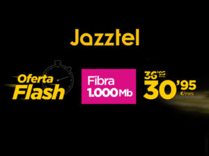 Jazztel lanza una nueva oferta de Fibra 1.000 Mb por 30,95€/mes